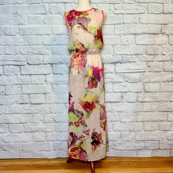 midi dress light blue Elery Light Blue Midi Dress - US 4